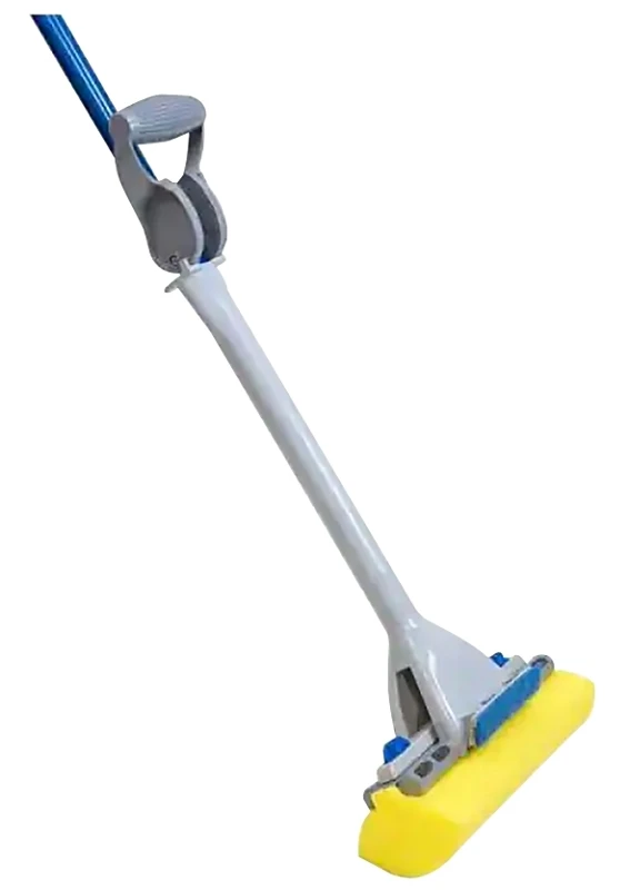 9 In. Sponge Mop With Microban Protection And Steel Handle