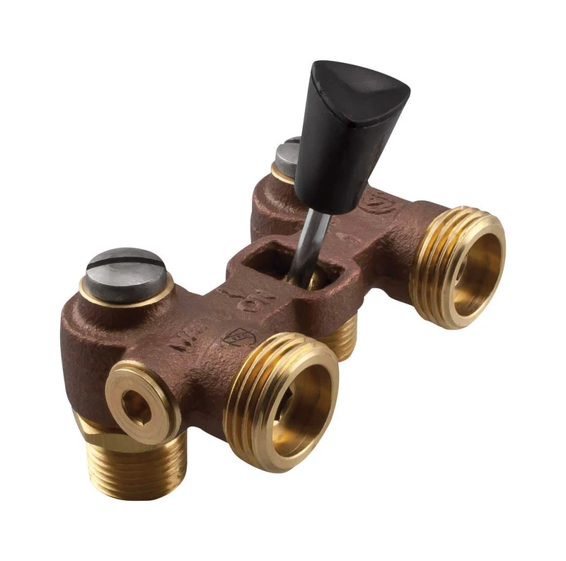 1/2 In. Outer Thread Washing Machine Valve With Lever Control