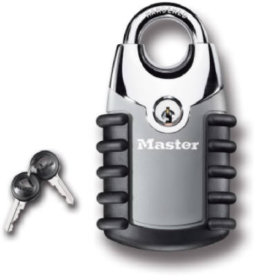 194d Adjustable Shackle Padlock With 2-position Shrouded Design