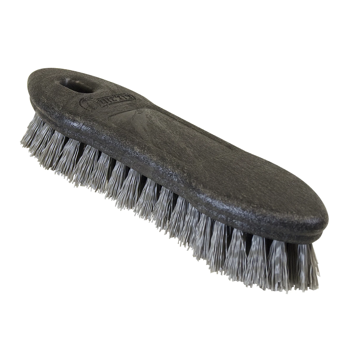 9 In. Plastic Scrub Brush With Hard Bristles And Durable Handle