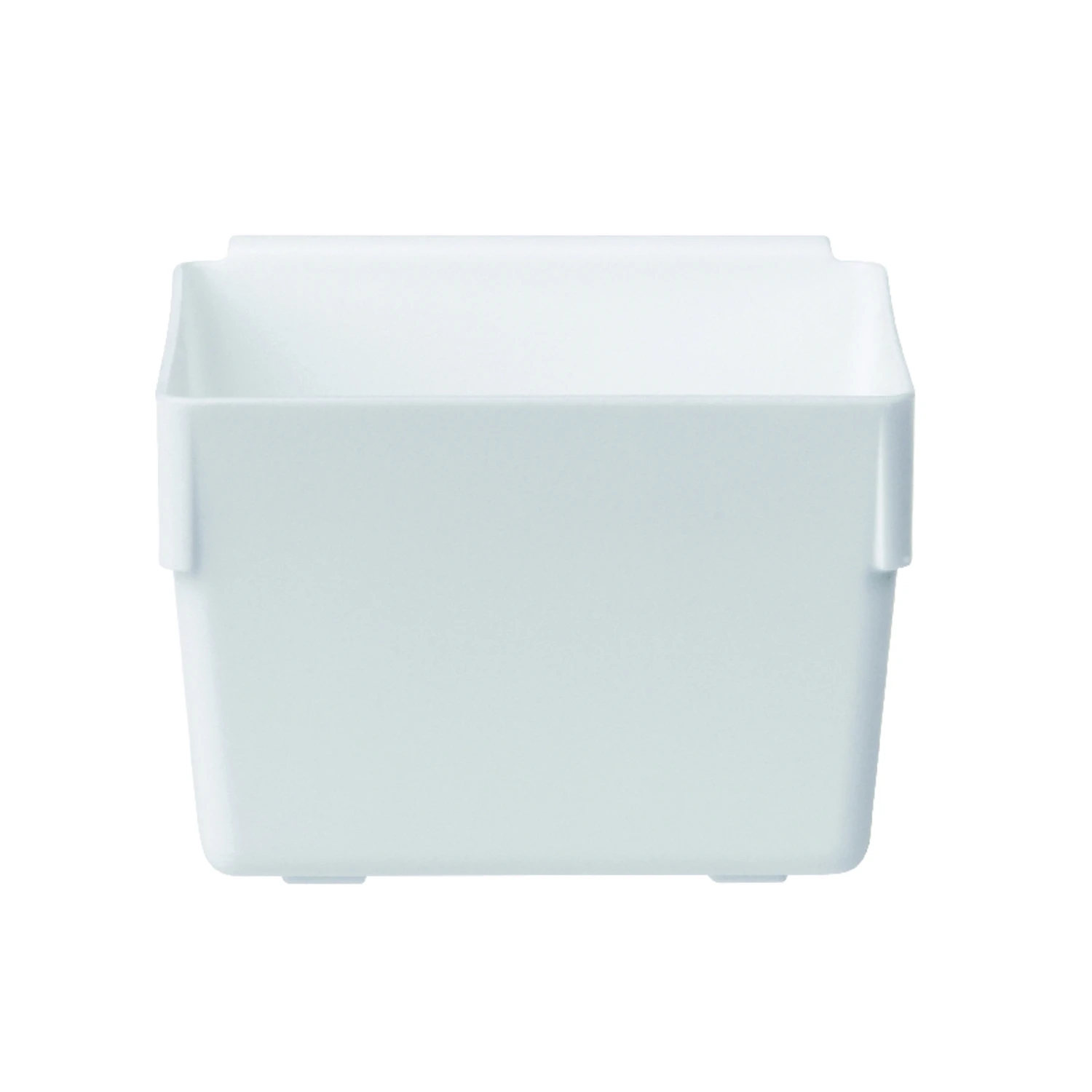 3 In. X 3 In. X 2 In. White Plastic Drawer Organizer Tray