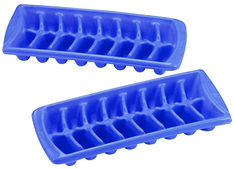 Periwinkle Stack/Nest Ice Cube Trays, 2-Pk
