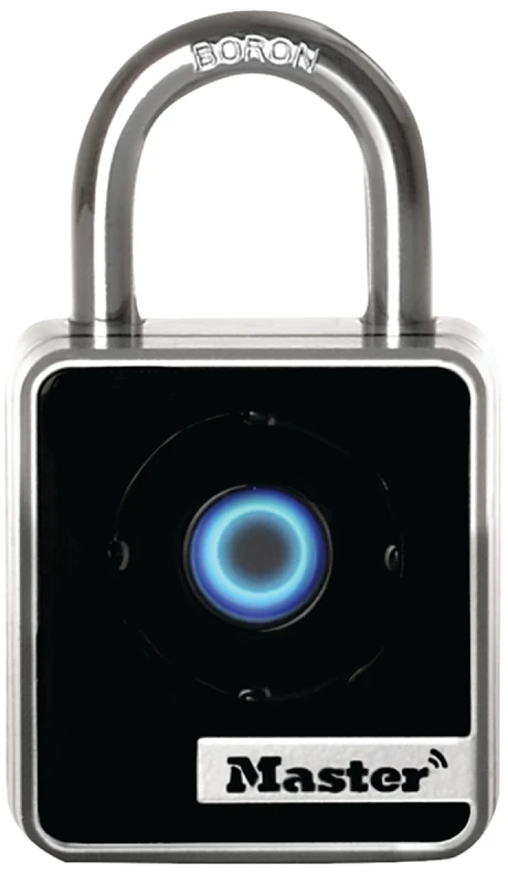 Bluetooth Smart Padlock 1-29/32 In. Wide With Boron Alloy Shackle