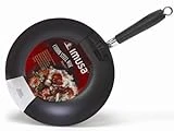 Nonstick Wok, Carbon Steel, 11 Inch With Stay-cool Handle
