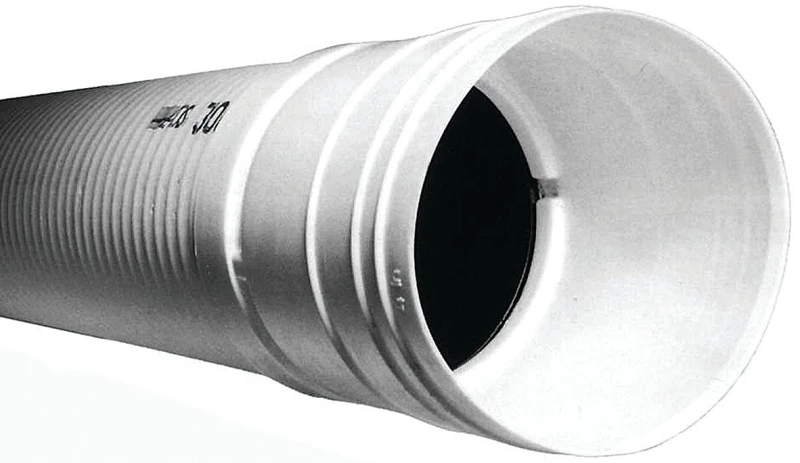 3 In. X 10 Ft. Hdpe Solid Sewage & Drainage Pipe