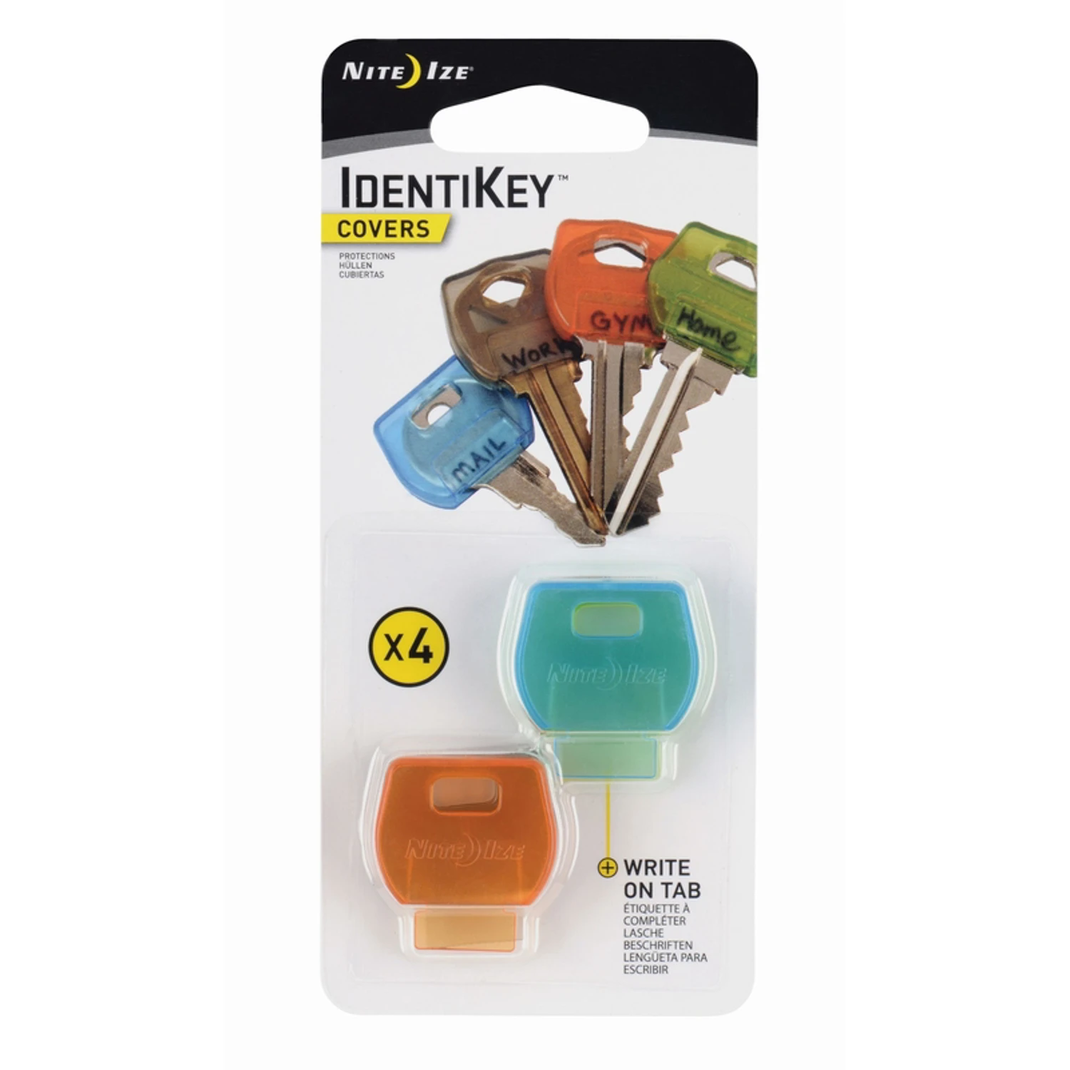 IdentiKey Key Covers, 4-Ct.