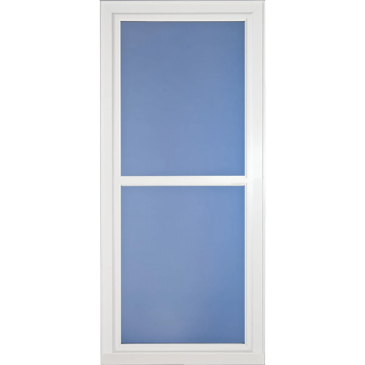 Easy Vent 146 Series 32 In. W X 81 In. H X 1-7/8 In. Thick White Aluminum Storm Door