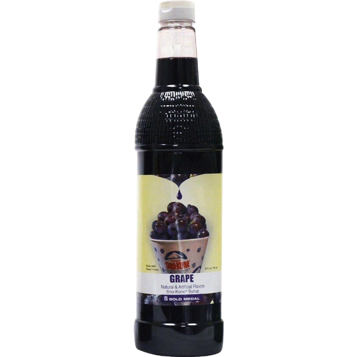 Gold Medal Grape Sno Cone Syrup (Ready to Use) Easy Pour Spout