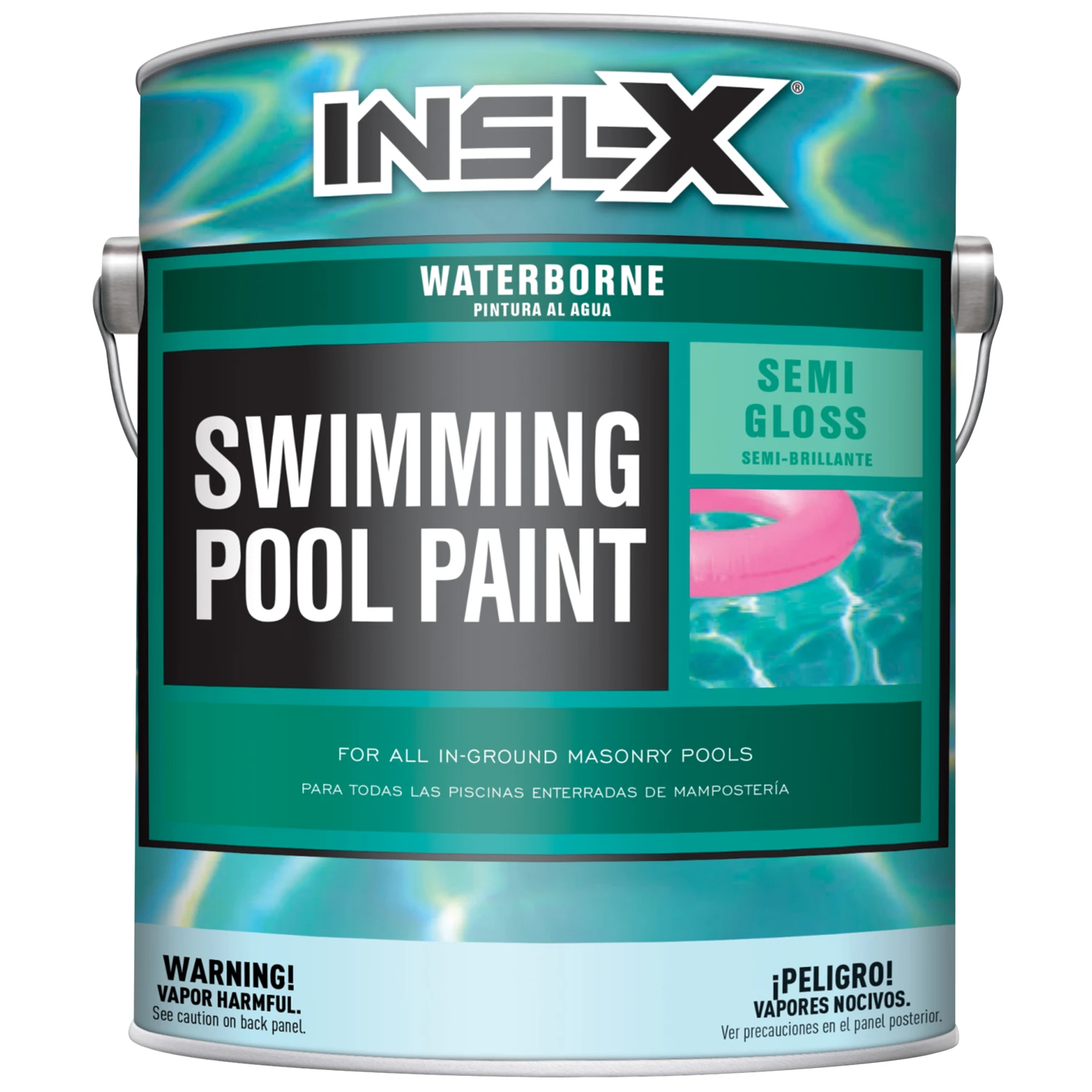 1 Gallon Royal Blue Semi-gloss Waterborne Pool Paint Wr1024092-01