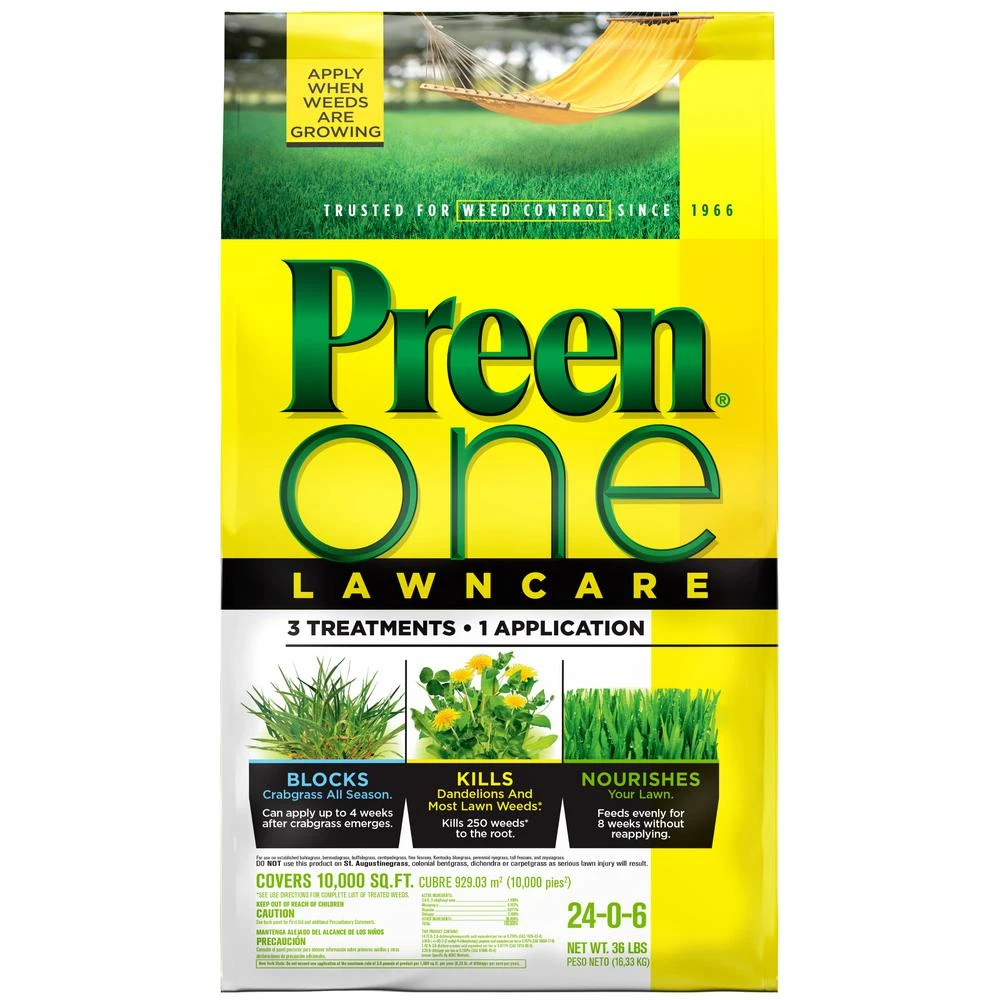 One Lawncare Spring Application Fertilizer, 36 Pounds, Covers 10,000 Square Feet
