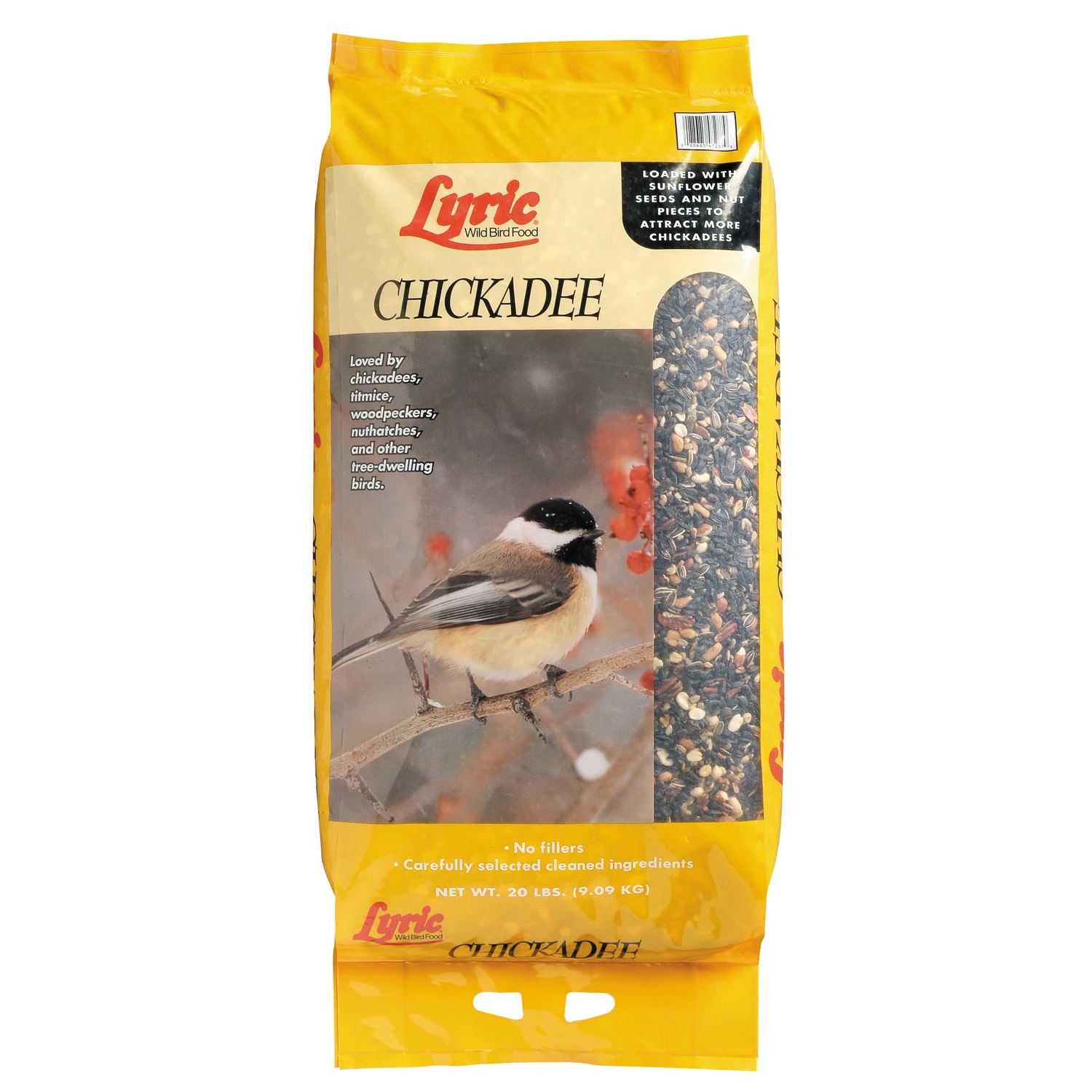 20 Lb. Chickadee Wild Bird Seed Mix With Sunflower & Nuts