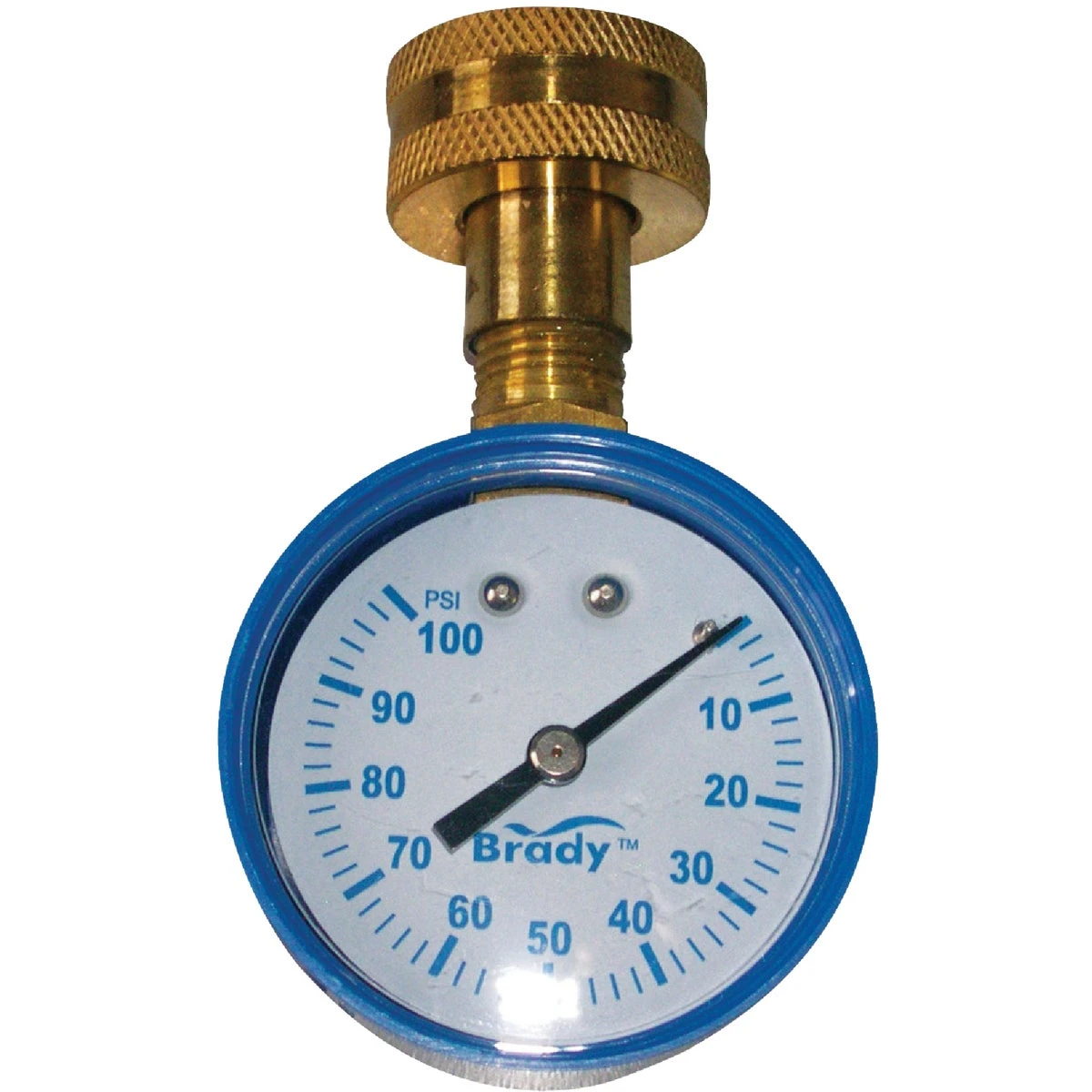 3/4 In. Lead-free 100 Psi Pressure Gauge With Easy-read Dial
