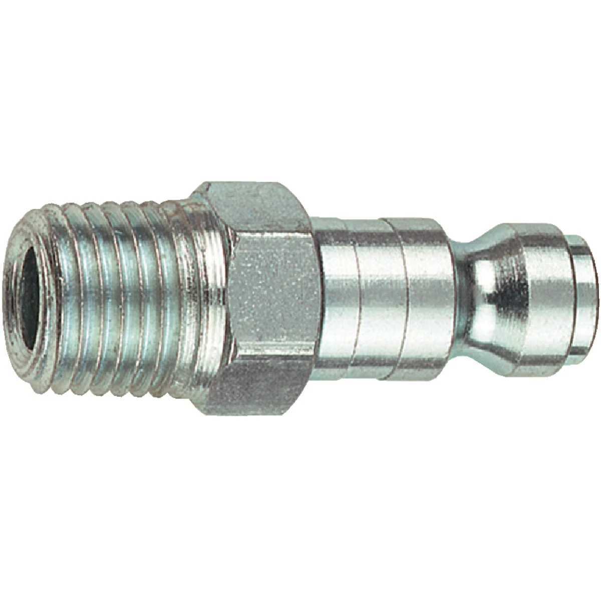 Coupler Plug Male Thread 1/4 Npt Automotive Series Amflo Cp1 / Coilhose 1601 / 100400