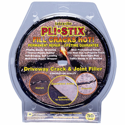 Pli-stix 30 Ft. Permanent Asphalt Crack Filler For Driveways