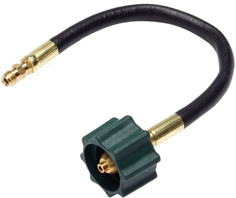 12 In. X 1/4 In. Inverted Male Flare X 3/8 In. Acme Nut Hose Assembly
