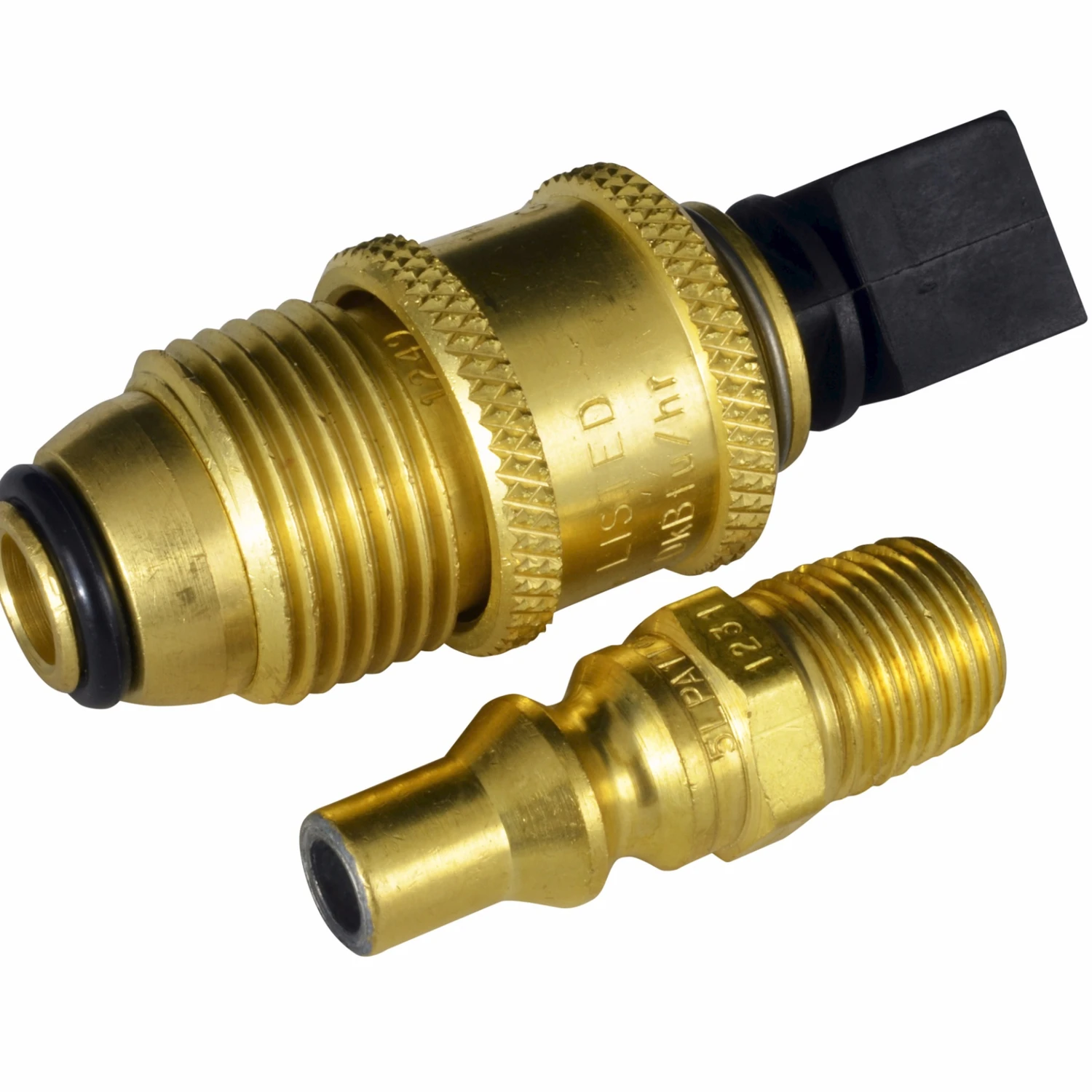 1/4 In. Mpt X Male Plug Propane Coupling Adapter Kit