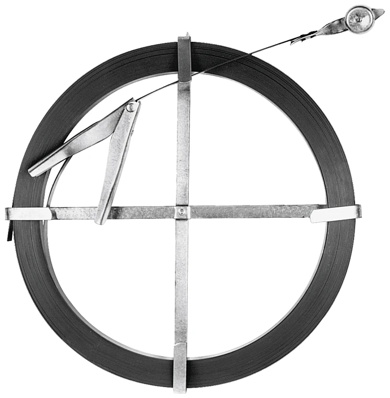 3/4 In. X 50 Ft. Flat Steel Sewer Rod With Adjustable Handle