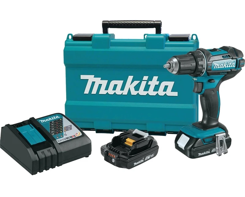 18-volt Compact Lithium-ion Cordless Drill/driver Kit With 2 Batteries And Charger