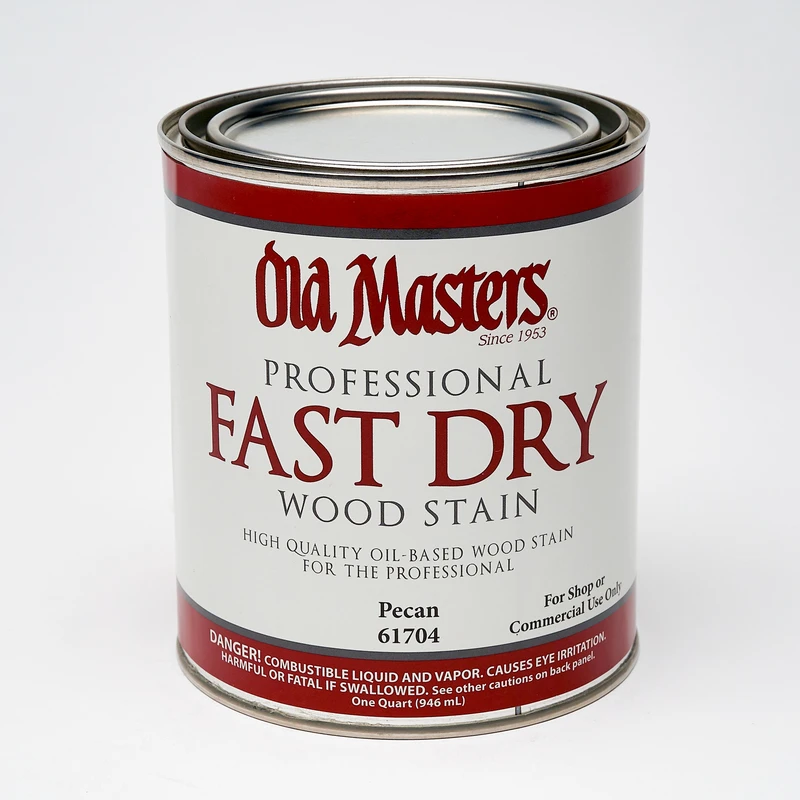 Fast Dry Oil-based Wood Stain, Pecan, 1 Quart - Model 61704