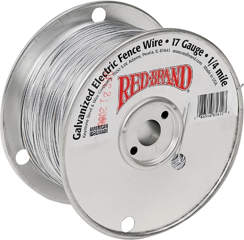 1/4-mile X 17 Gauge Steel Electric Fence Wire