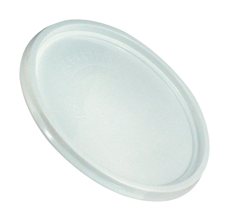 White Plastic Bucket Lid For 1 Gallon Buckets - Model Ld1g01wh024