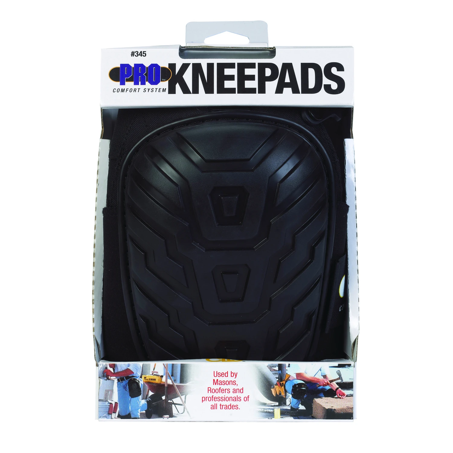 Heavy Duty Professional Knee Pads - 7 In. L X 4.9 In. W Foam/polyester