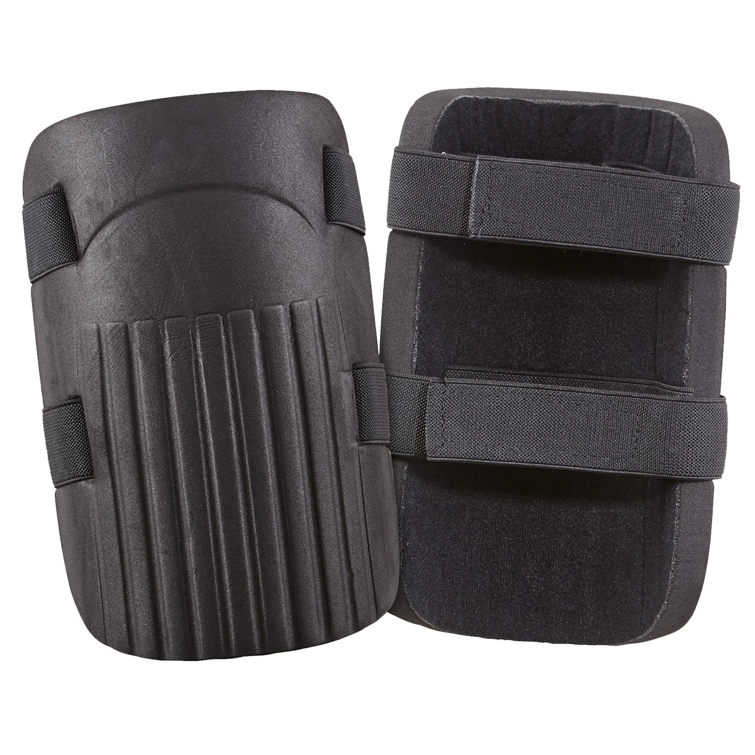 Molded Durable Foam Knee Pads - 9.5 In. L X 6 In. W - Adjustable Straps