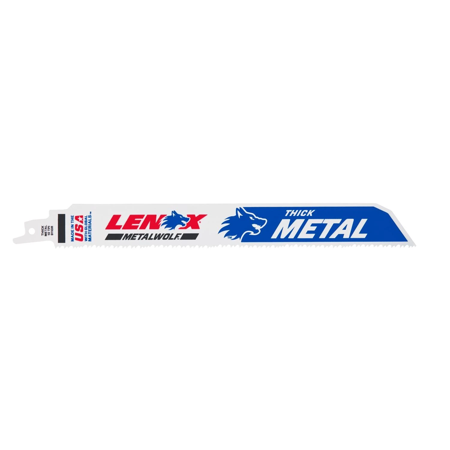 Heavy Metal-Cutting Reciprocating Saw Blade, 9-in., 10-TPI, 2-Pk.