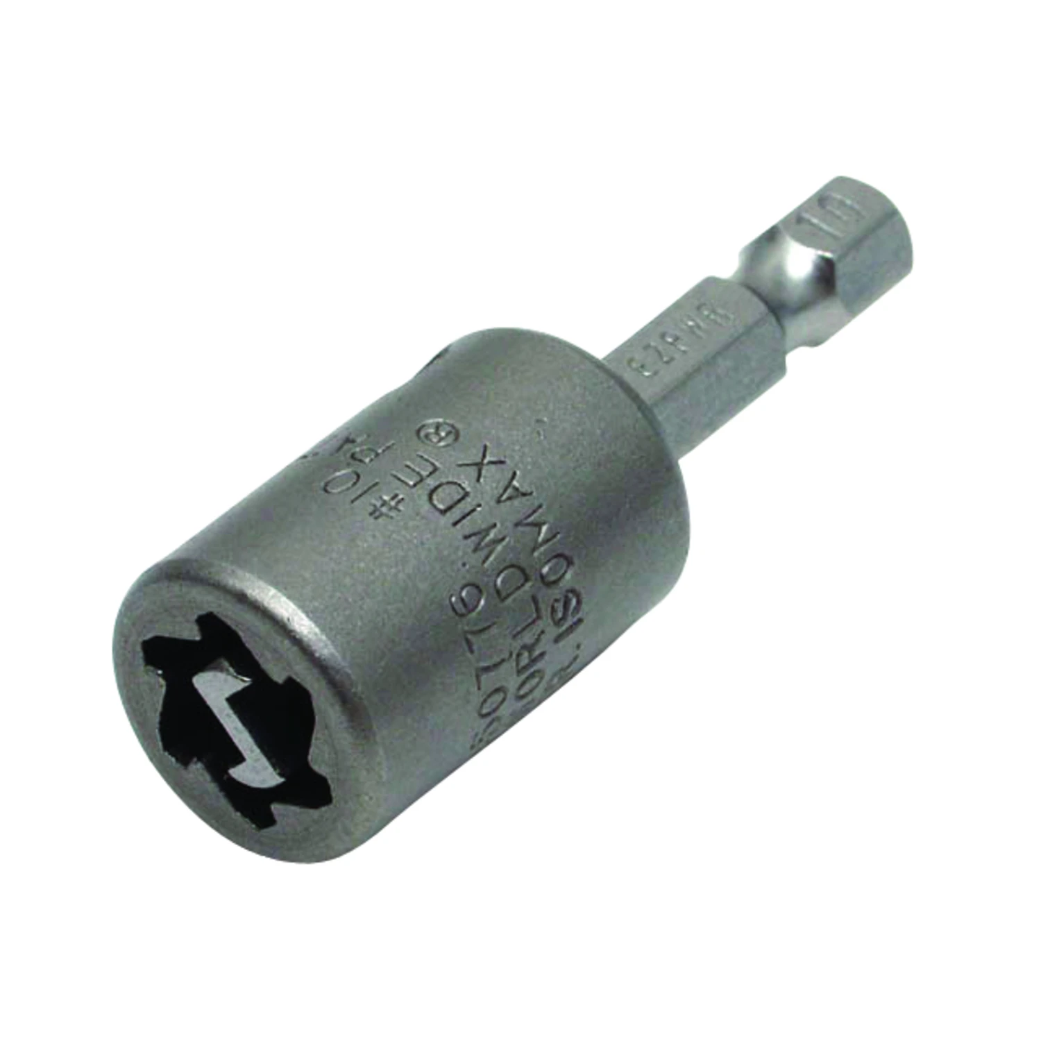 Isomax #10 One Way Rounded Nut And Screw Extractor, 1/4 In. Hex
