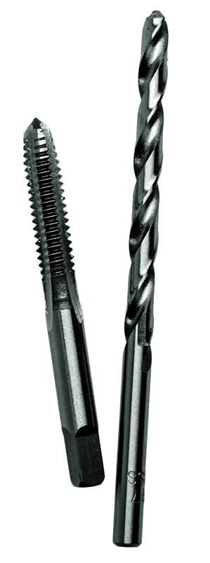 1/4-20 Nc Carbon Steel Tap And #7 Drill Bit Combo Set