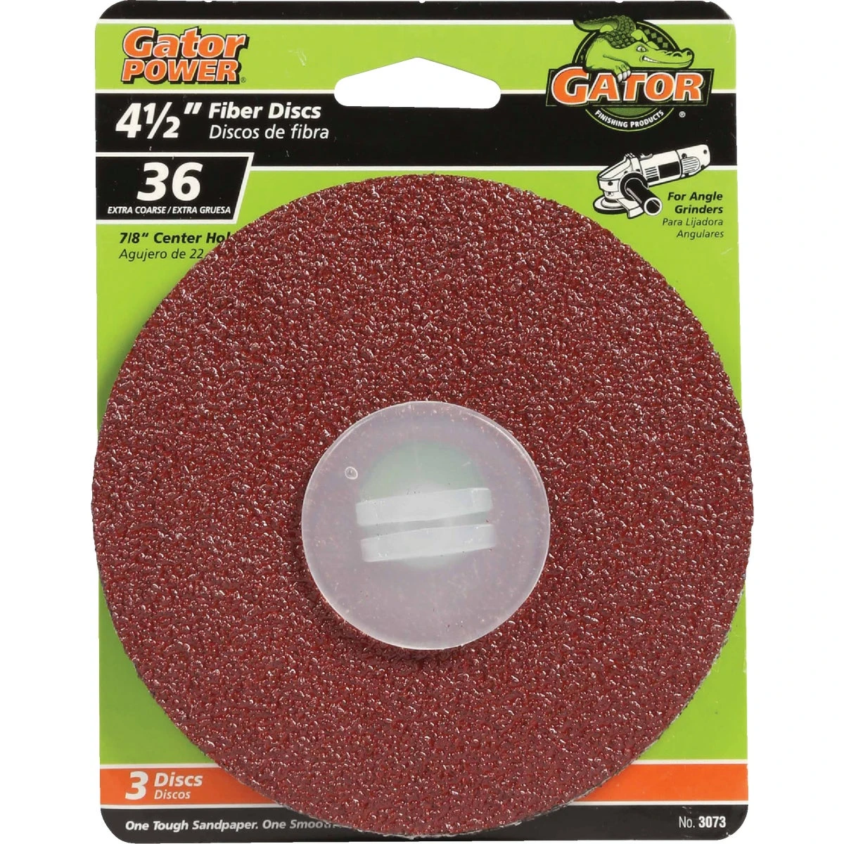 Gator Blade 4-1/2 In. 36 Grit Fiber Disc (3-Pack)