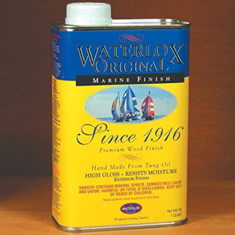 High-gloss Clear Oil-based Marine Finish 1 Quart
