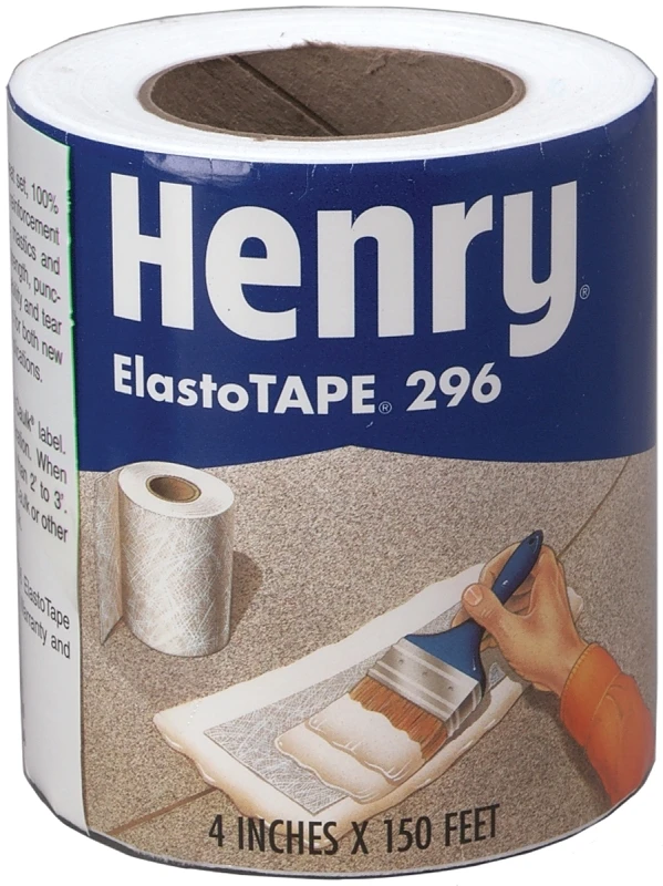 Elastotape 4 In. X 150 Ft. Reinforcing Fabric For Roofing And Waterproofing
