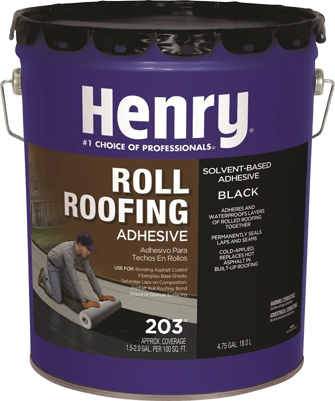 4.75 Gal. Cold Application Roofing Adhesive For Built-up Roofing