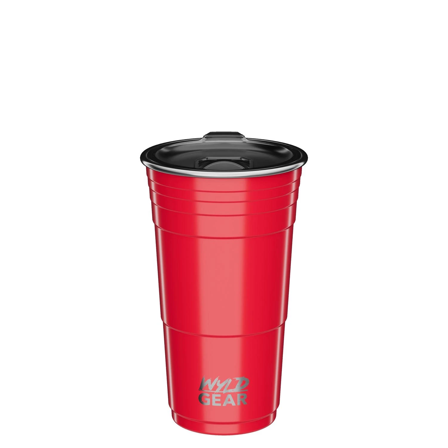 16 Oz Insulated Stainless Steel Party Cup - Red