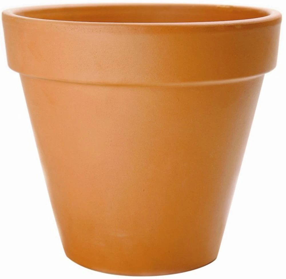 10-inch Terra Cotta Clay Rustic Planter - 9.84-in W X 9.06-in H