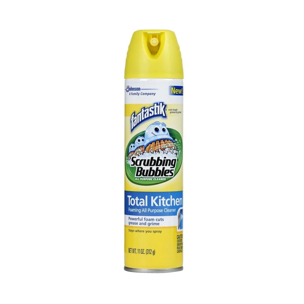 scrubbing bubbles fantastik kitchen cleaner