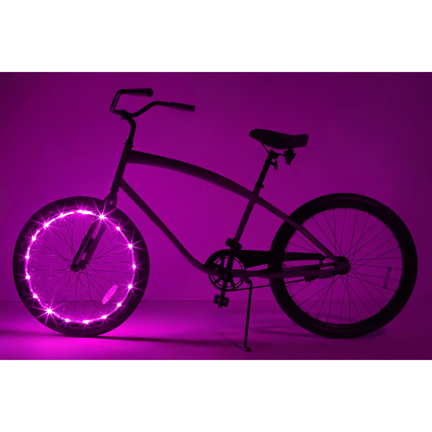 Brightz Wheel Brightz Pink LED Bike Accessory ABS Plastics 1 pk