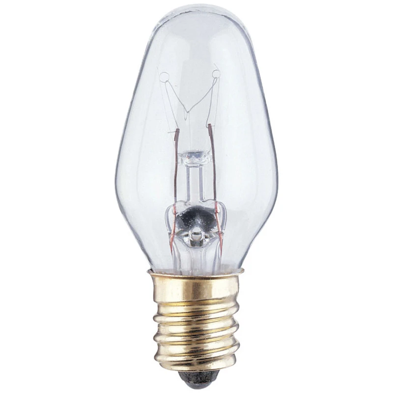 Westinghouse 7 watts C7 Specialty Incandescent Bulb E12 (Candelabra) White 2 pk