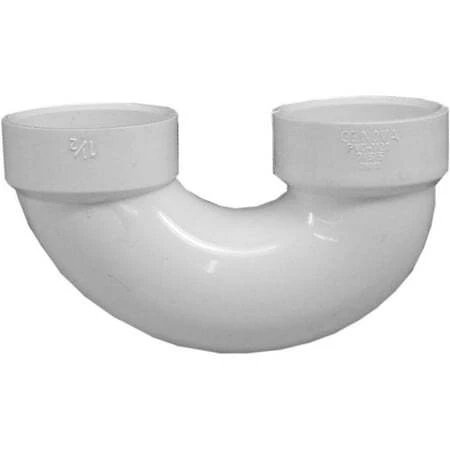 1-1/2 Inch Pvc U-bend Pipe Fitting Model 78015 By Genova