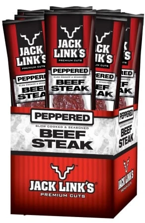 Premium Cuts Beef Jerky, Peppered, 1.5 oz (42 g)