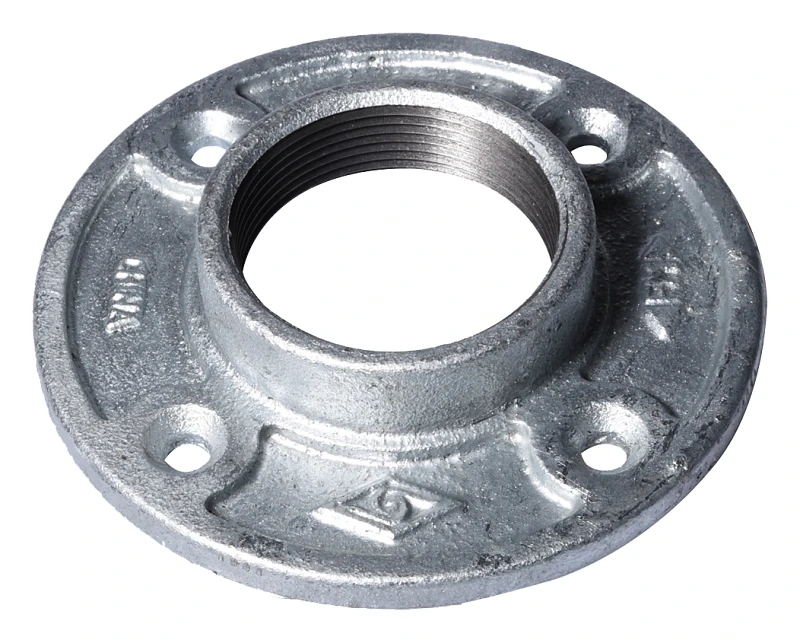 2-inch Galvanized Malleable Iron Floor Flange Model 27-2g