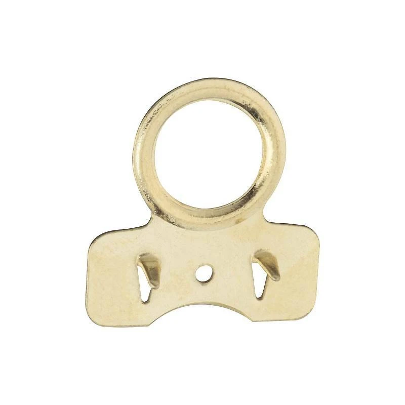 V2521 N259-903 Brass Picture Penders Hangers, 5 Lb Capacity, 5 Pk