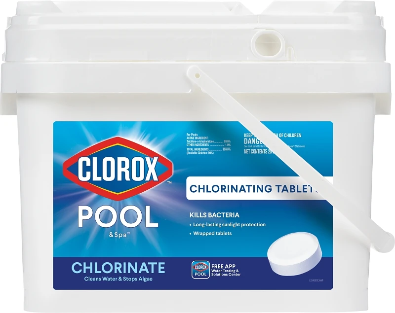 Pool & Spa Active99 25 Lb Chlorinating Tablets - 3 Inch Solid Chlorine