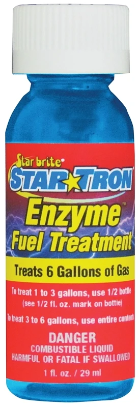 Star Tron Gasoline Marine Fuel System Cleaner And Stabilizer 1 Oz Bottle