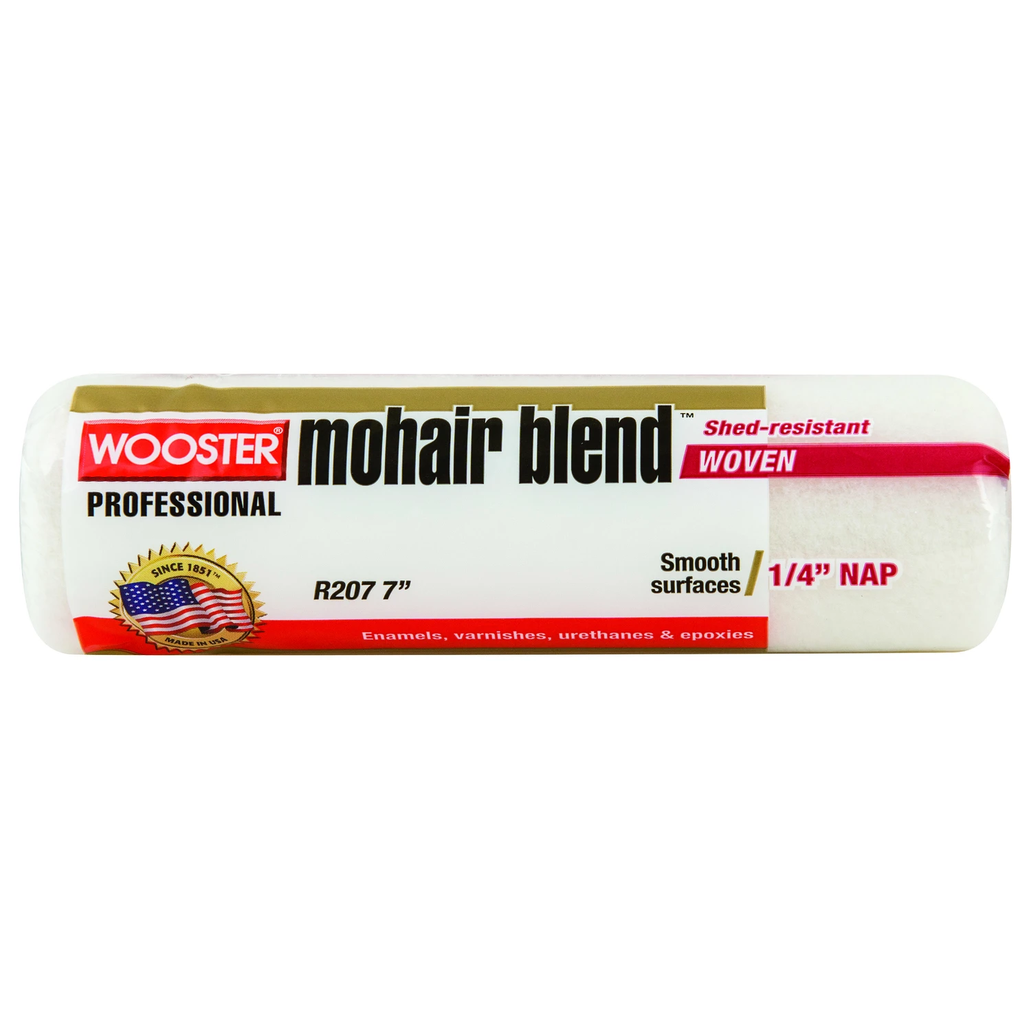ROLLCVR MOHAIR 1/4 7"