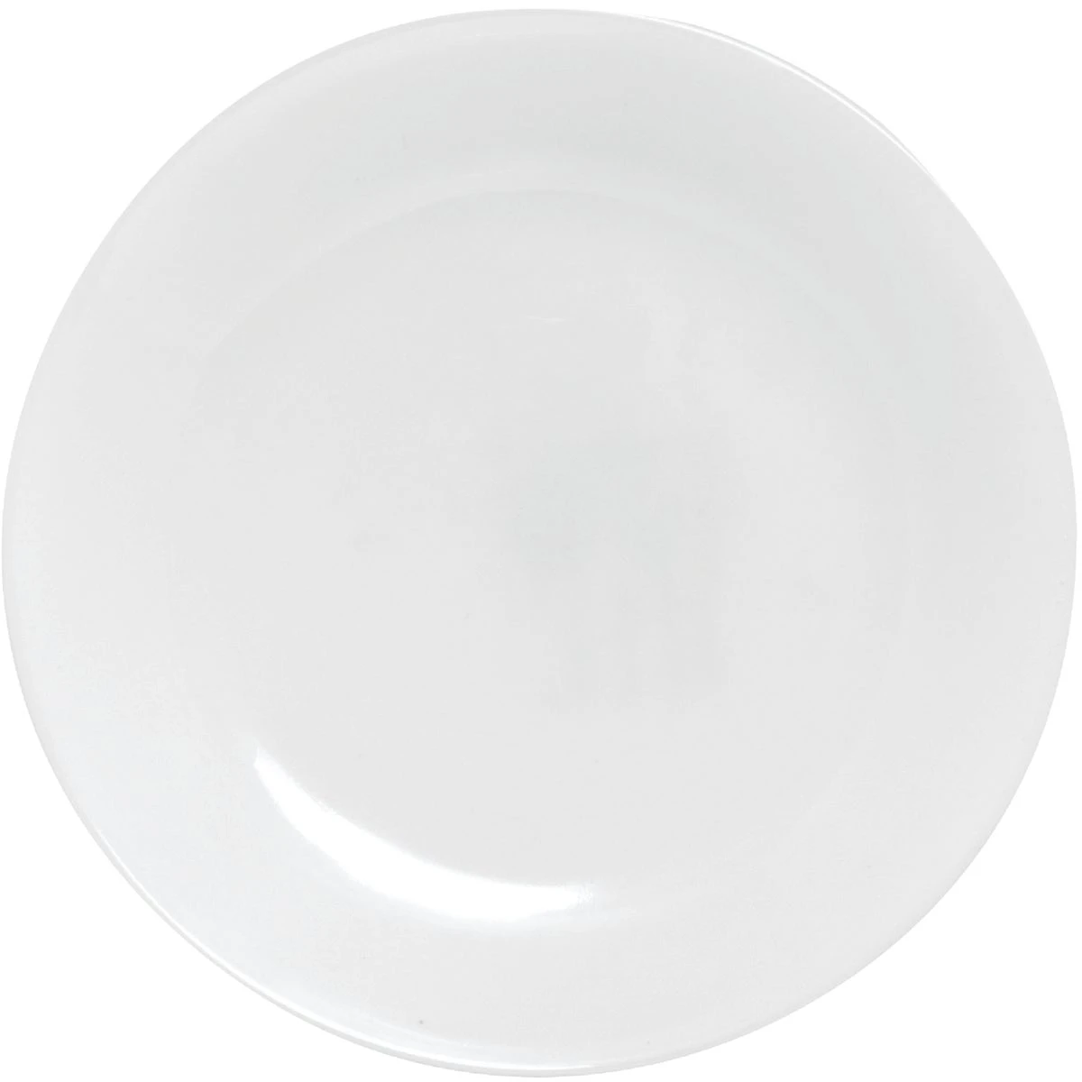 Corelle White Glass Winter Frost White Luncheon Plate 8-1/2 in. D 1 pk