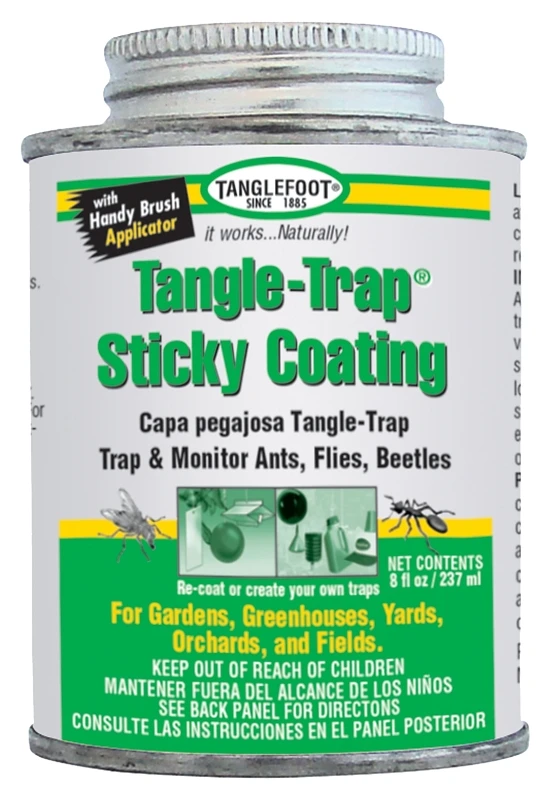 Tangle-trap Insect Trap 8 Oz - Organic Adhesive For Crawling & Flying Insects