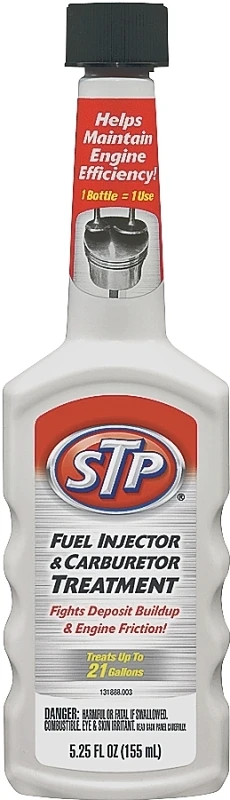 Fuel Injector and Carburetor Treatment, 5.25 Ounce Bottle