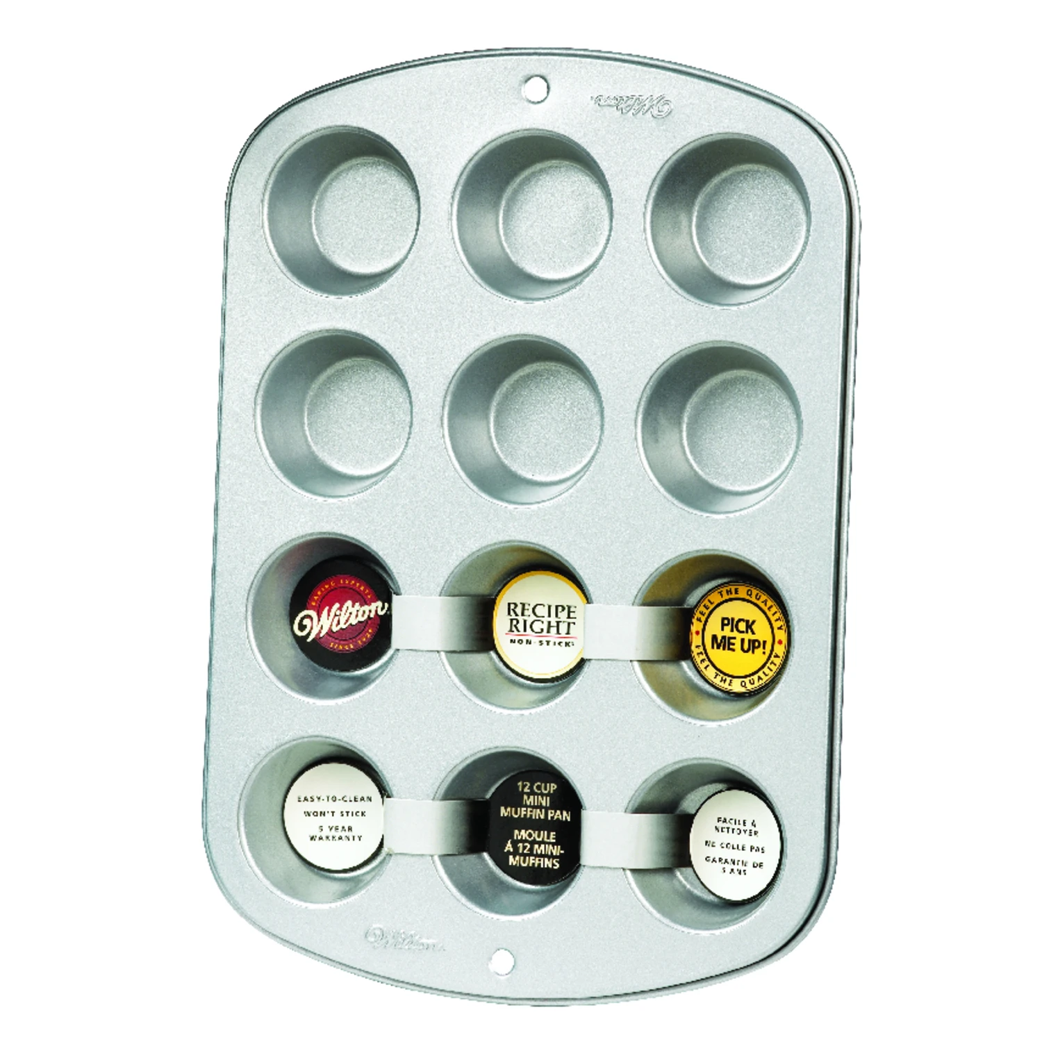 Recipe Right 12-Cup Non-Stick Mini Muffin Pan